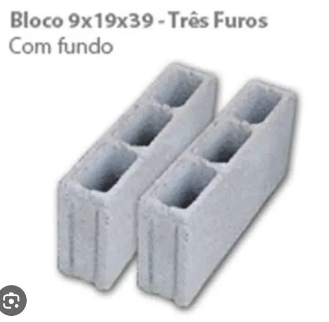 Bloco de 10 milheiro Materiais de construção e jardim Padre Eterno