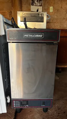 Fritadeira Industrial a gás, Zona fria óleo 2C Metalcubas