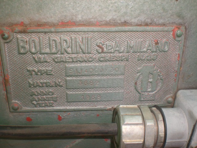 Calandra de chapas de grande porte Boldrini 4000x30mm - Foto 4