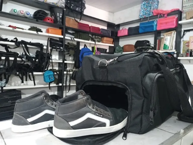 bolsa para academia e viagem com compartimento para sapato