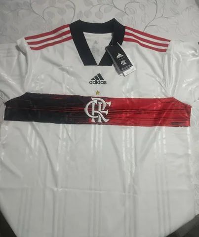 Camiseta Feminina Bounce Flamengo Branco