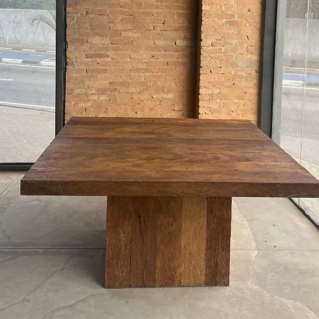Mesa nobre madeira maciça - Foto 4