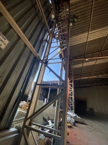 Treliças de ferro 7,20m / Pé direito para galpão / Estrutura metálica - Foto 2