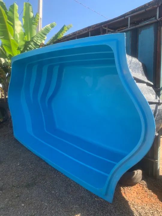 Piscina fibra de vidro 9000 litros - Foto 4