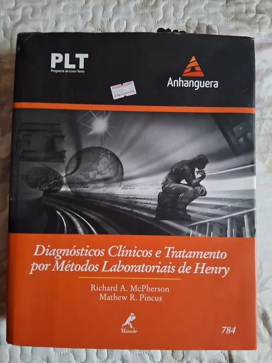 Livro Diagnósticos Clínicos e Tratamento por Métodos Laboratoriais de Henry - PLT