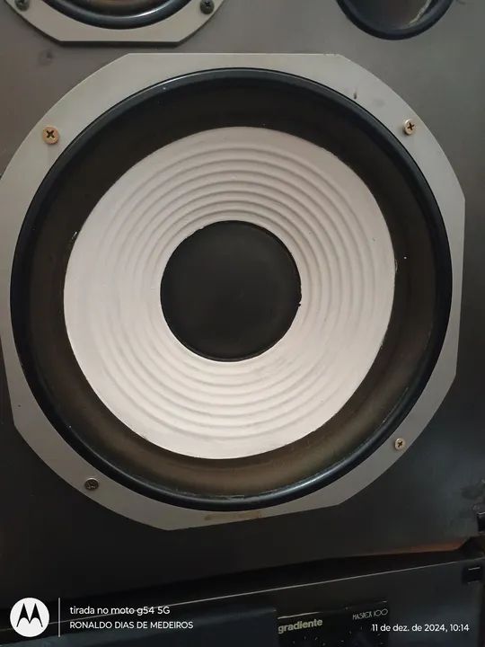 Caixas Gradiente master 100 ( MDF 18mm)