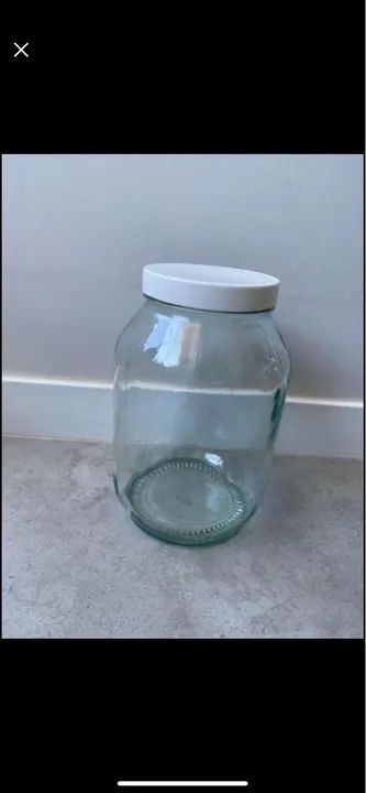 Vidros 3 tamanhos para Armazenamento Mantimentos - Foto 3