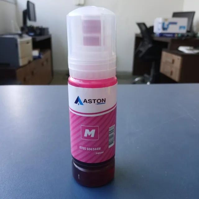 Kit 4 Refis de Tinta 504 544 Compatível para Impressoras Epson Tanque de Tinta - Foto 5