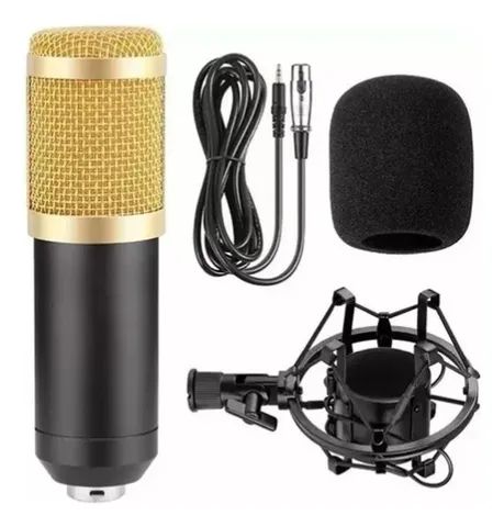 Kit Podcast 4 mics Condensador Cardioide + pop filter + pedestal. Promoçao - Foto 2
