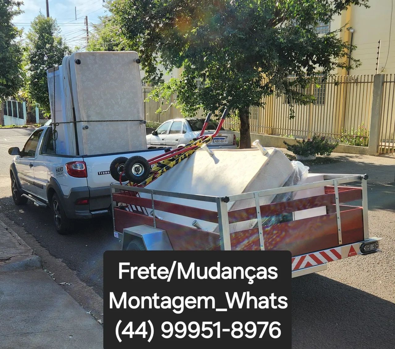Frete # Mudanças # Transportes # Montagem de Móveis  - Foto 3