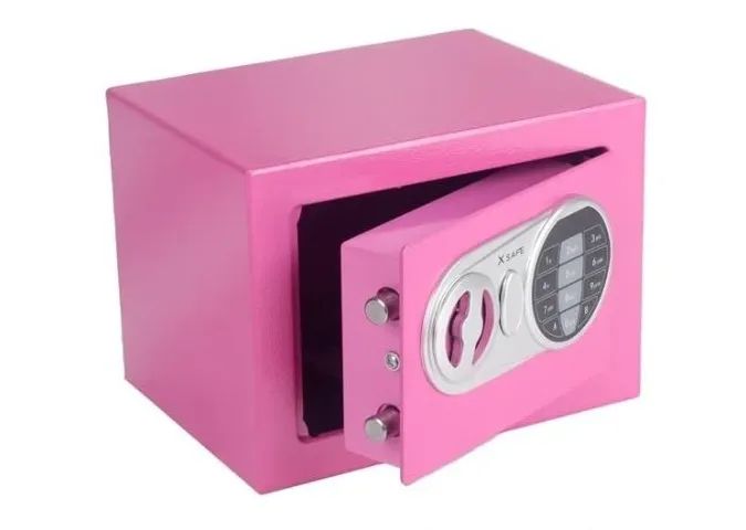 Cofre Digital Eletrônico Xsafe Rosa - Foto 2