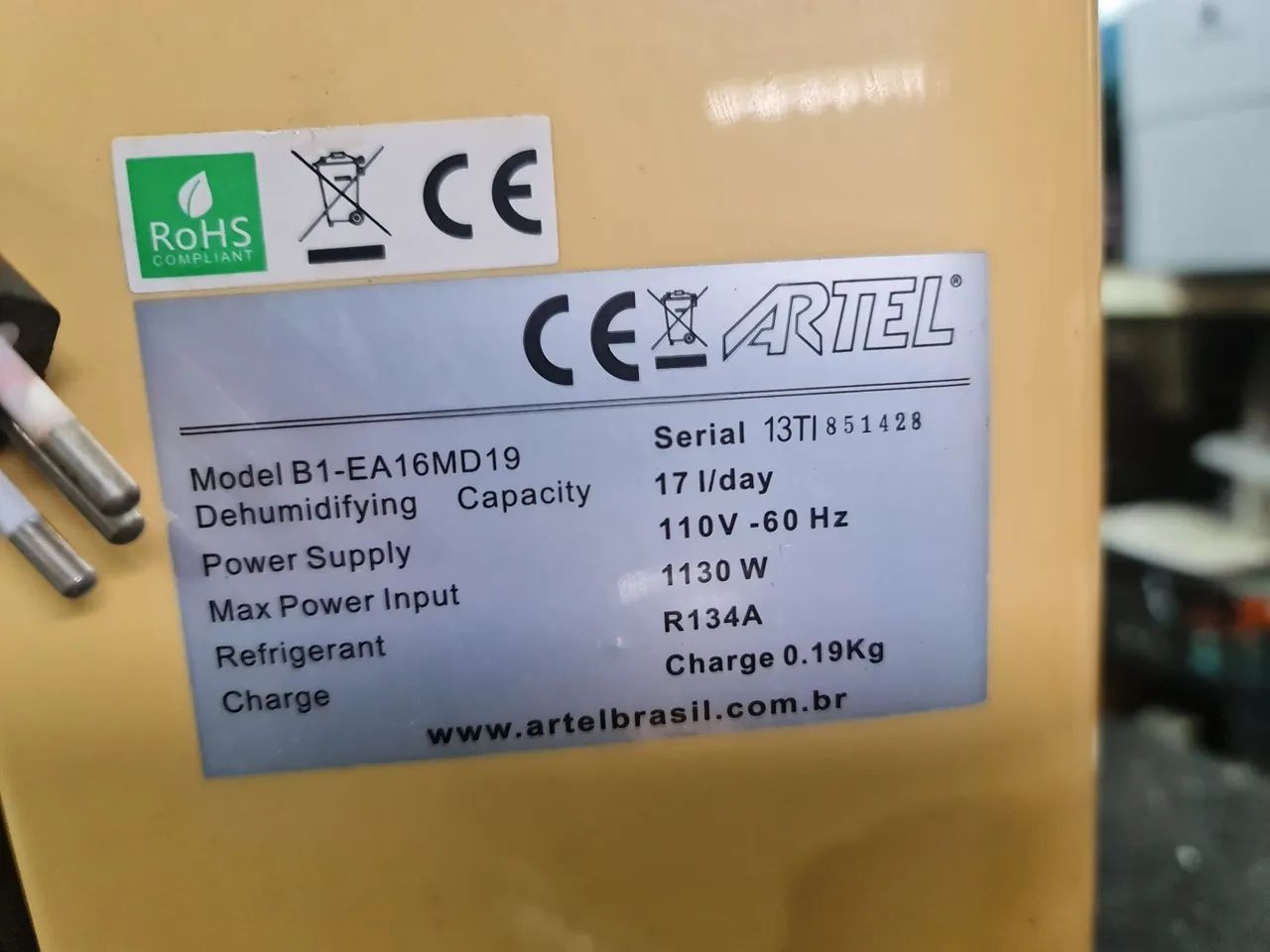 Desumidificador de Ar Artel - Foto 4