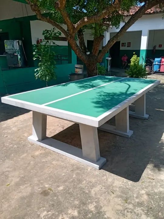 Conjuntos de mesas no concreto pólido - Foto 4