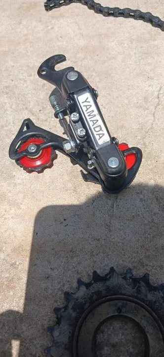 Cãmbio traseiro + Catraca + Corrente Bike