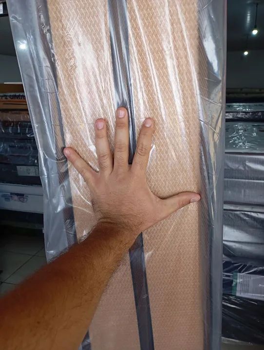 Colchão solteiro de mola ensacada 25cm. - Foto 4