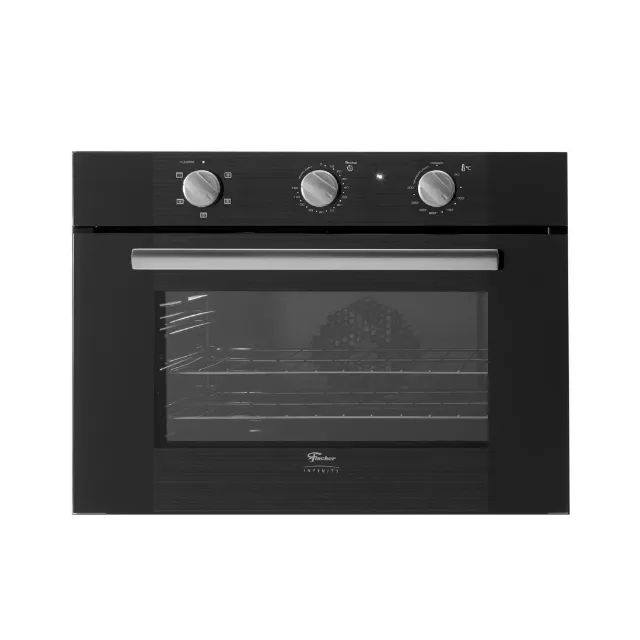 Forno eletrico fischer infinity embutir 50l preto turbo grill - Foto 2