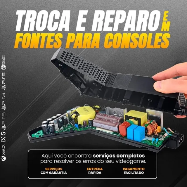 Fonte de vídeo game