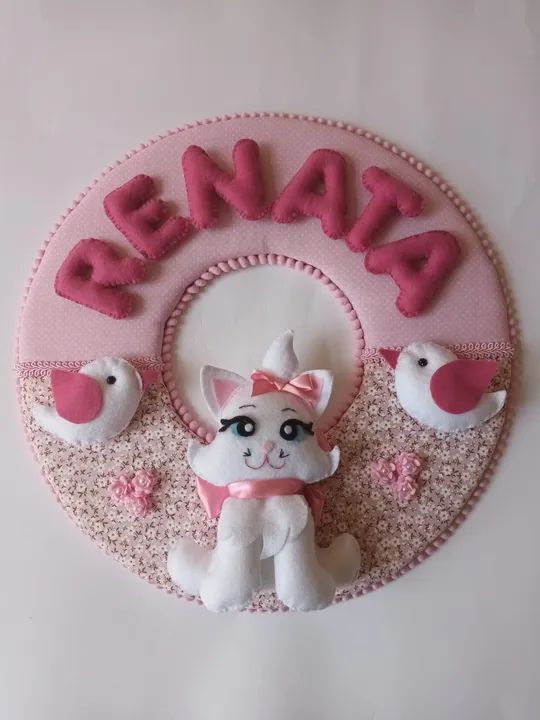 Porta maternidade gatinha 