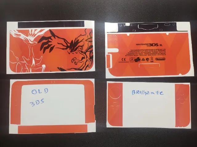Skin Vinílica Para Nintendo 3ds Xl  Nova, pronta para aplicar