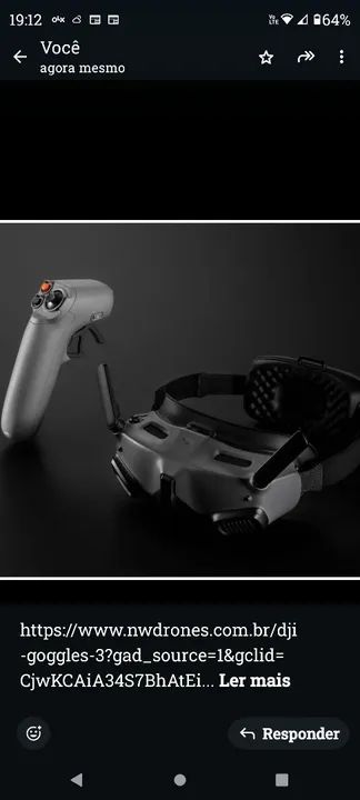 DJI Goggles Integra com DJI Motion 2 - Foto 2