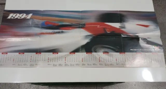 Revista Manchete Especial nº 2196 -ano 1994 e Pôster F1 - Foto 4