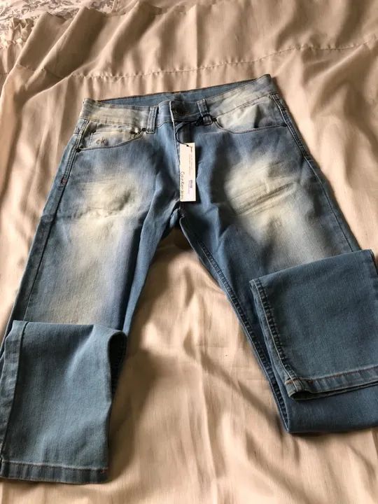Calca jeans Calvin klein tam 38 - Foto 3