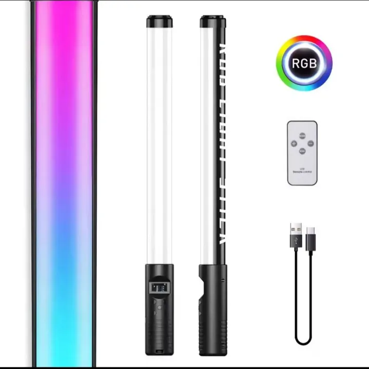 Iluminação LED RGB para Filmagens e Fotos