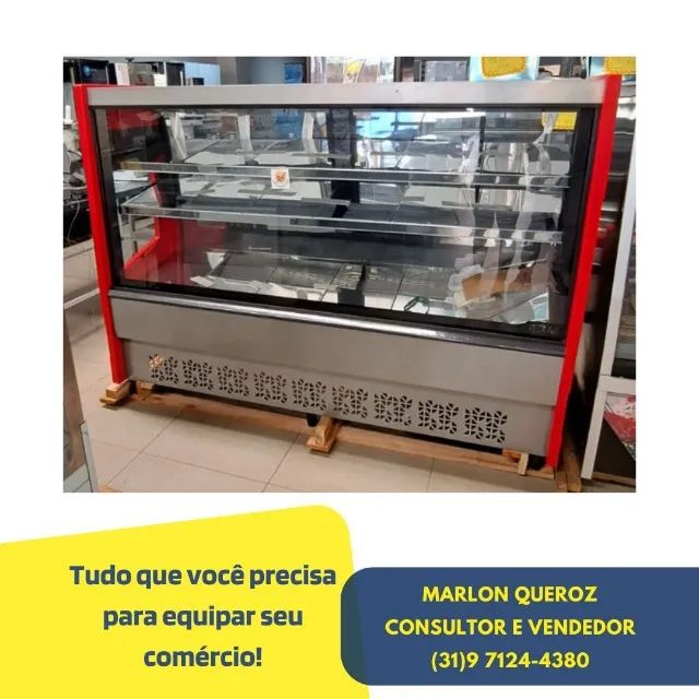 Balcao de Açougue Polar 2 Metros Luxo