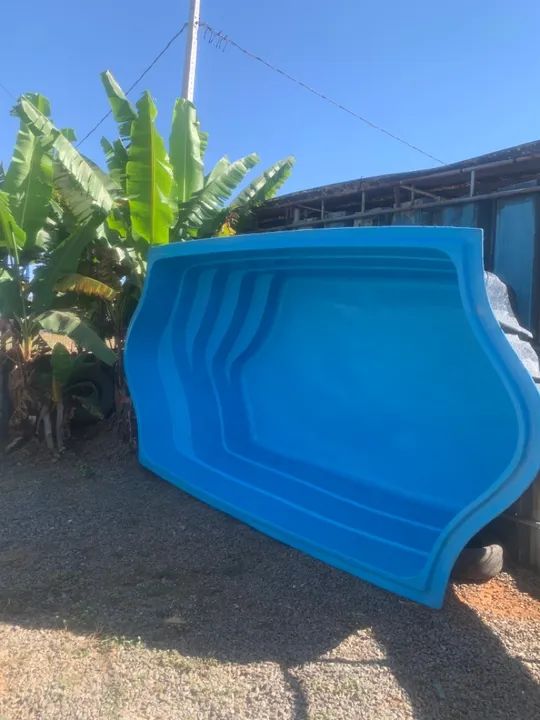 Piscina fibra de vidro 9000 litros - Foto 5