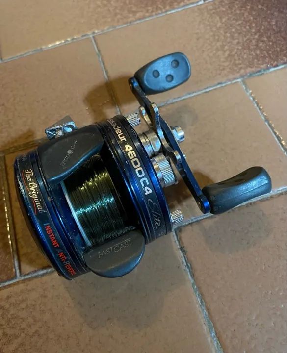 Kit carretilha e molinete