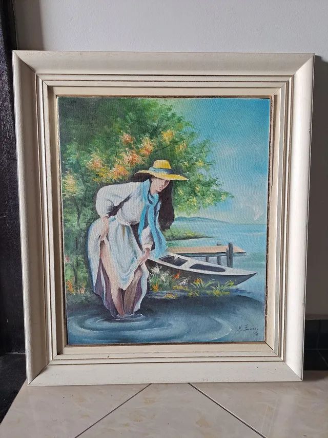 Quadro com moldura