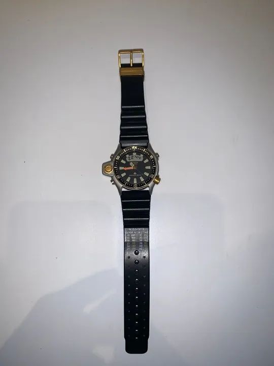 Relógio Citizen Promaster Aqualand Jp2000 Série Ouro - Foto 5