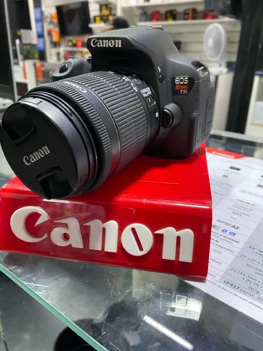 Canon T5i + lente  impecável completa 1 ano de garantia - Foto 2