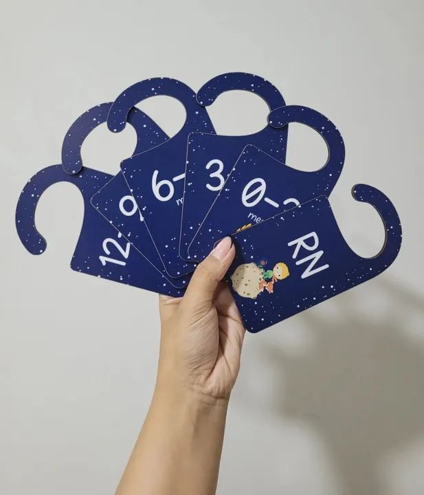 Separador de roupa do pequeno principe RN a 18 meses 