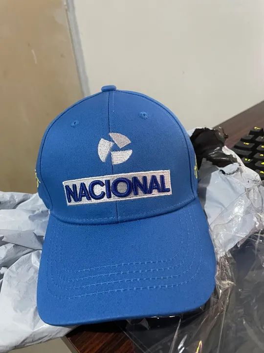 Boné nacional Ayrton Senna azul - Foto 5