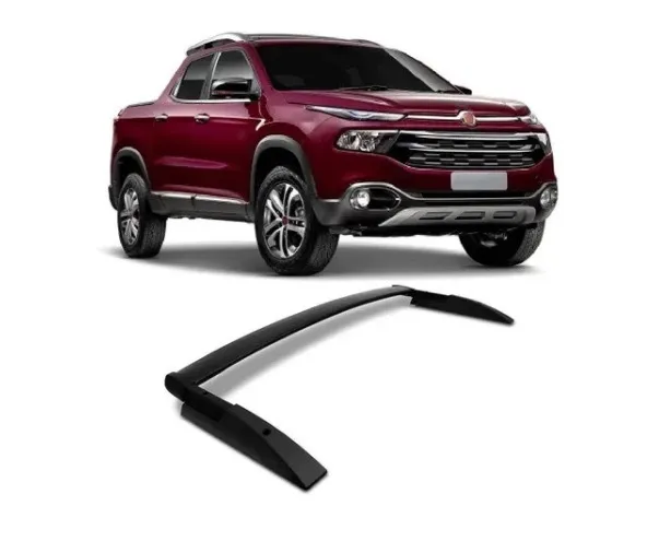 Rack de Teto Fiat Toro Todas Preto