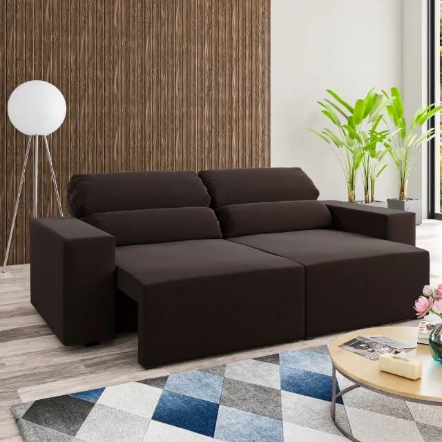 Sofá Retrátil e Reclinável Norris - Foto 2