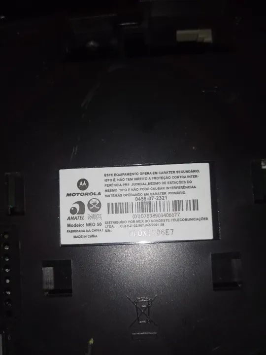 Telefone sem fio com ramais Motorola NEO50  - Foto 3