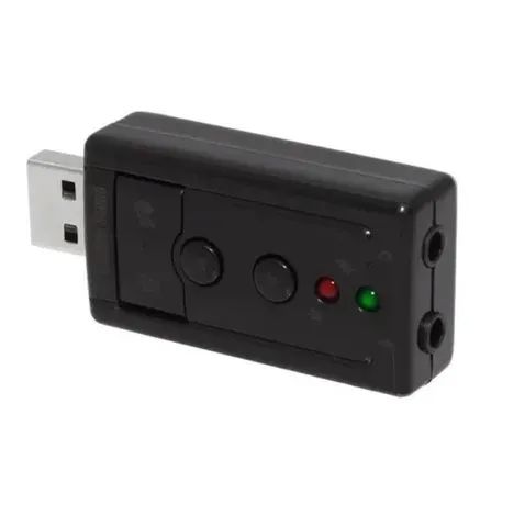 Adaptador Placa De Som Audio 7.1 Usb - Foto 2