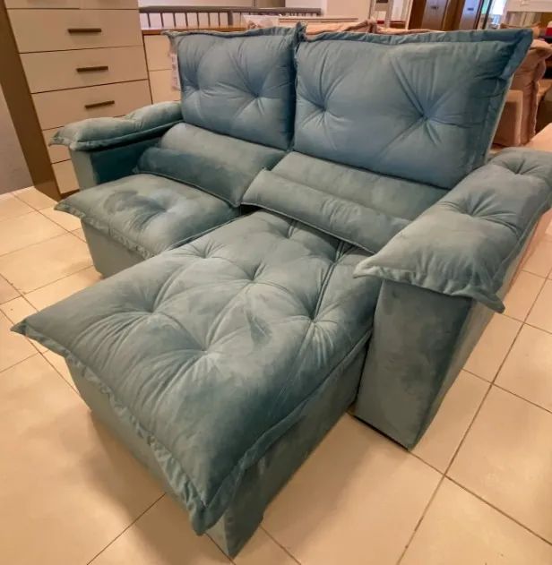 Sofá retrátil reclinável Luiso - Foto 2
