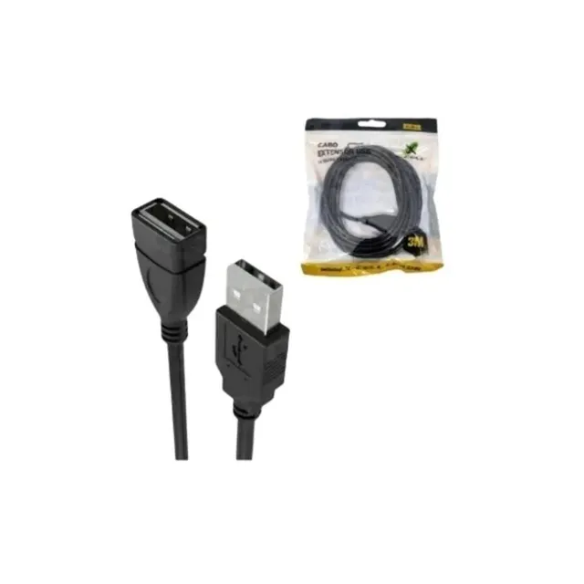 Cabo Extensor 1.5 Metros USB Macho x USB Femea