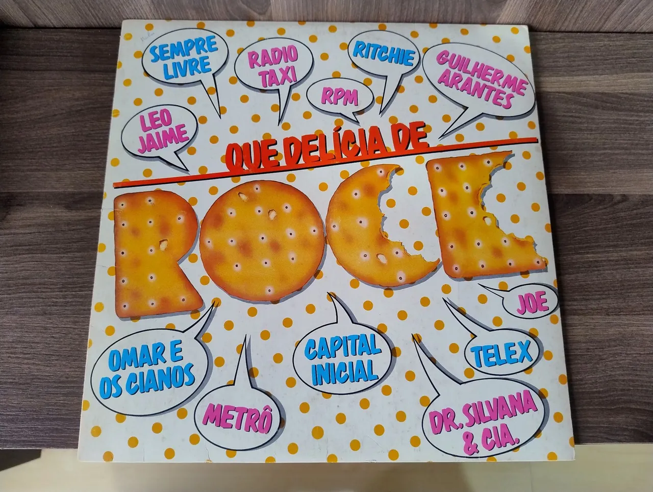 Vinil LP Que delícia de rock