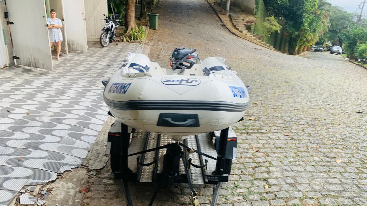 BOTE INFLÁVEL - ESTADO DE NOVO, COMO MOSTRAM AS FOTOS - Foto 10