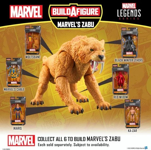Ka-zar Wave Zabu Marvel Legends - Lacrado - Foto 2