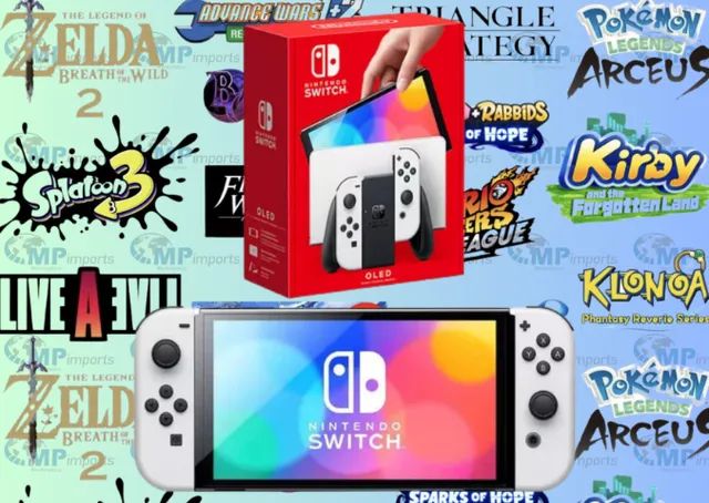 Loja MP Imports: Console Nintendo Switch Oled - Branco - Novo!! NFe!! - Foto 2
