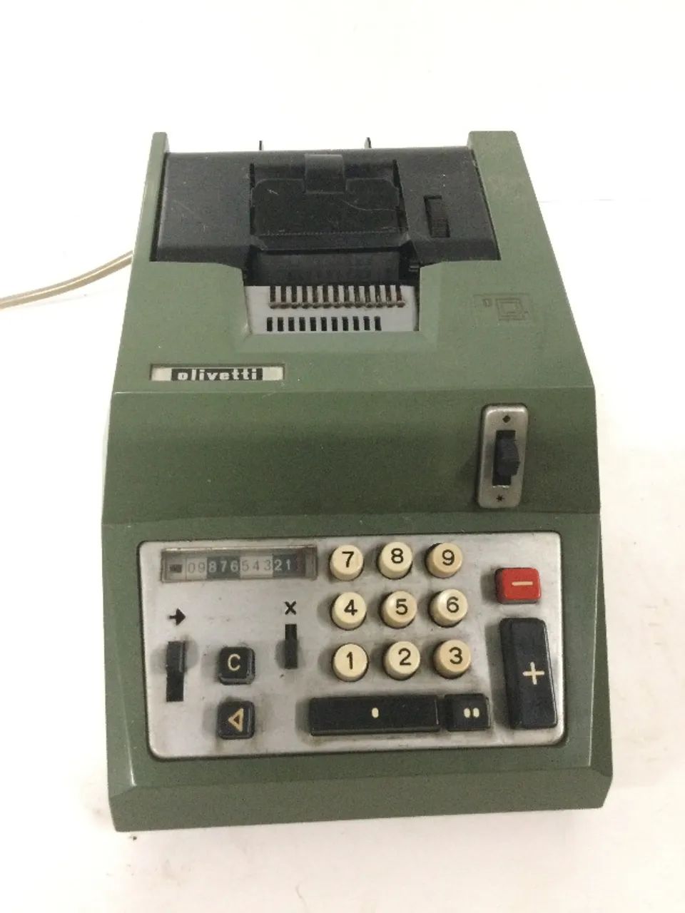  lote 3 calculadora registradora de mesa antiga