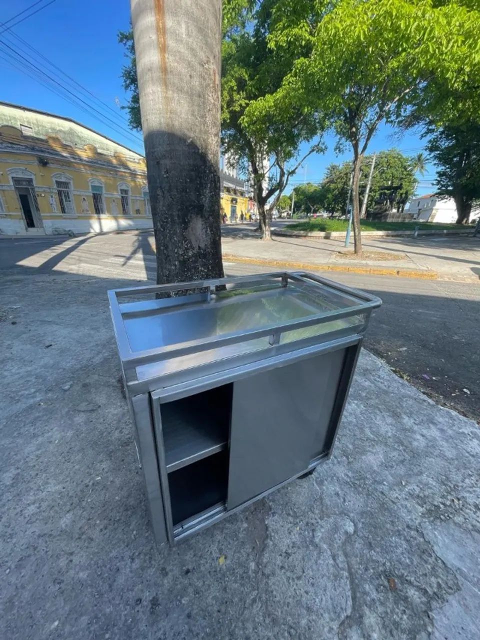 Carrinho multifuncional triplex com portas  - Foto 3