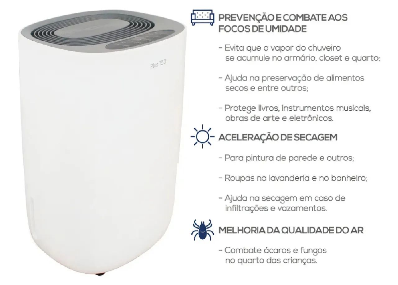 Desumidificador thermoshop plus 150 - Foto 3