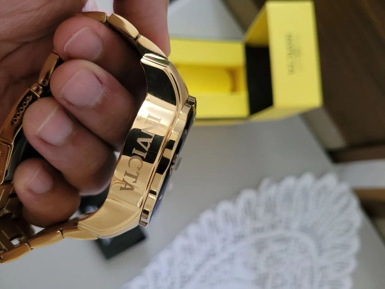 Relógio Invicta Pro Diver Dourado Original - Foto 4