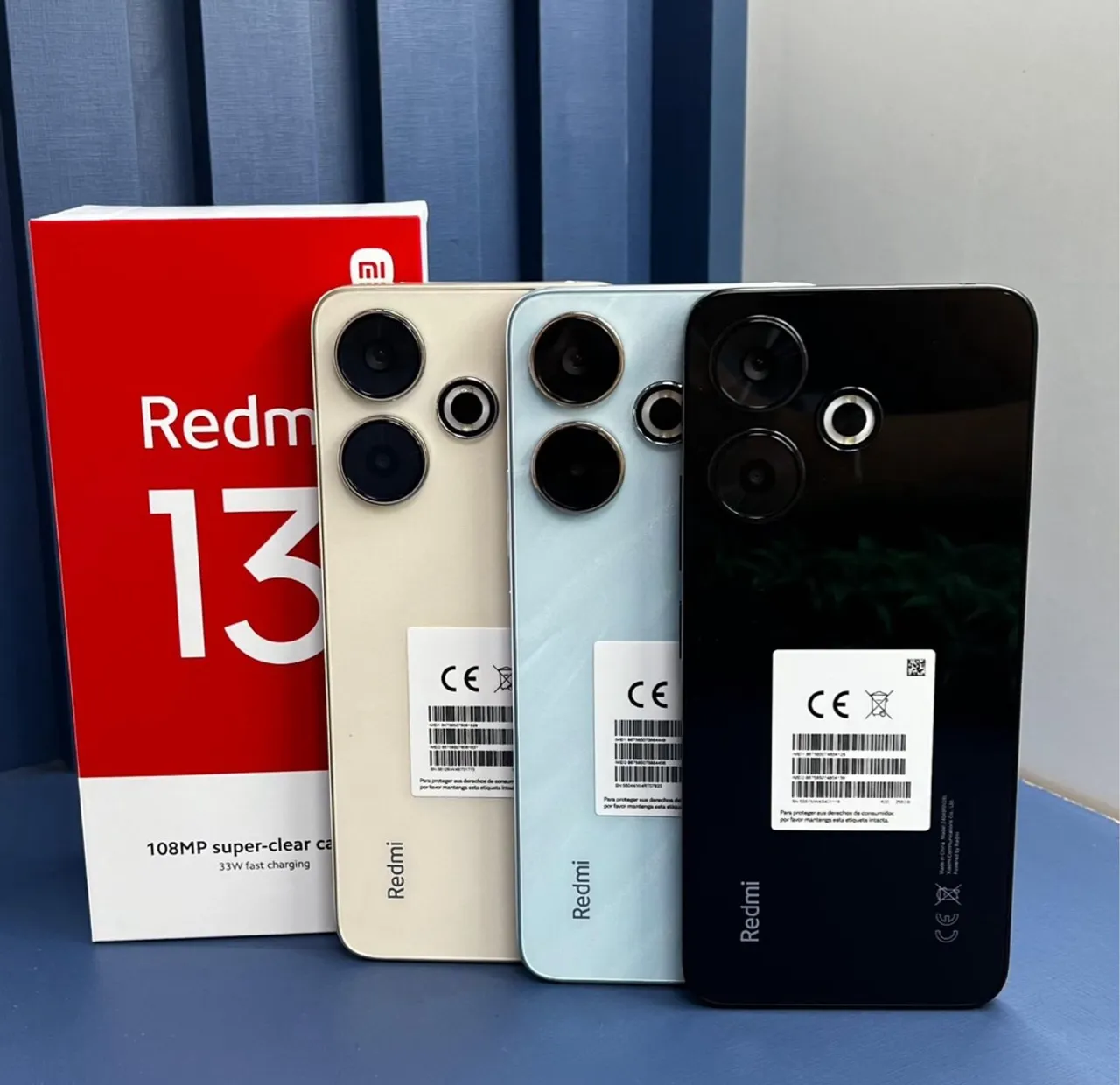 Redmi13. XIAOMi. 128/6GB. 01 ano de Garantia.